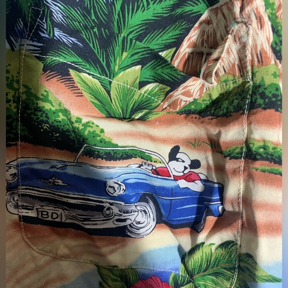 Vintage Big Dogs Hawiian men's shirt Size 3x - Picture 3 of 5